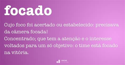 focadissima significado|focada .